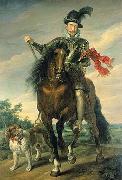 Peter Paul Rubens Equestrian portrait of king Sigismund III Vasa oil painting